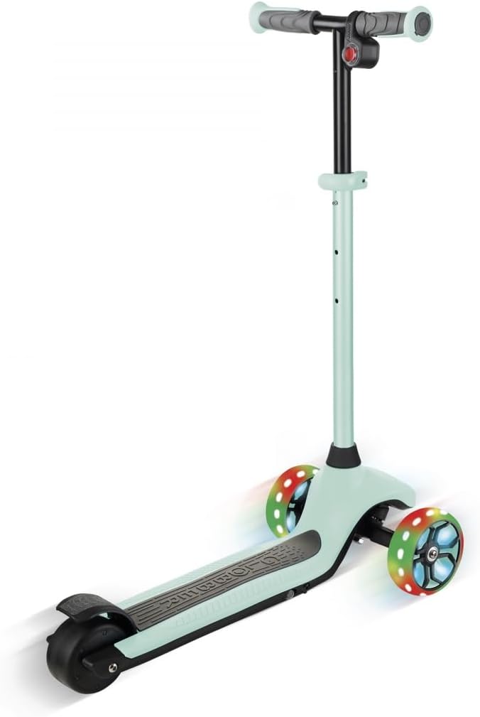 E Motion 4 Plus 3 Wheel Electric Kids Scooter Mint Green 6+