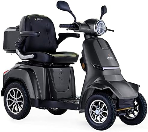 Gravis 4-Wheel Senior Mobility Scooter Full Suspension LED