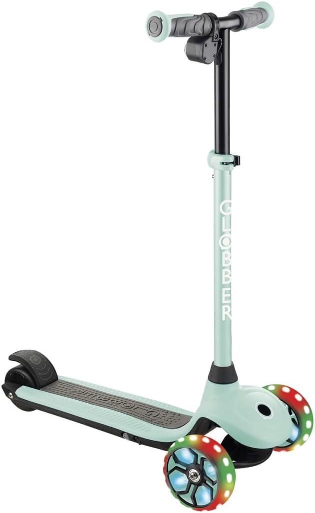 E Motion 4 Plus 3 Wheel Electric Kids Scooter Mint Green 6+