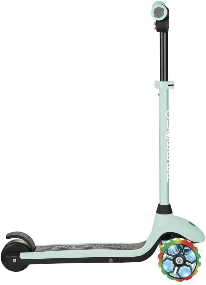 E Motion 4 Plus 3 Wheel Electric Kids Scooter Mint Green 6+