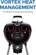 NK22 Premium Charcoal Kettle Grill 22-Inch Black