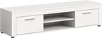 Jam X8BA9T30 63in Wide Lowboard TV Stand White Melamine