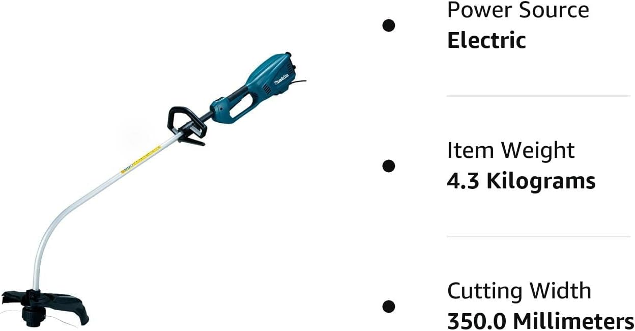Electric Grass Trimmer 1000W 350mm Cutting Width