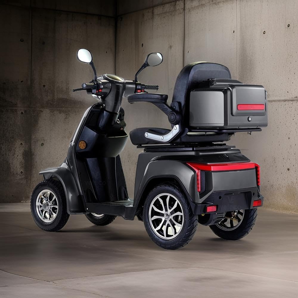 Gravis 4-Wheel Senior Mobility Scooter Full Suspension LED