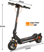 R8 Off-Road Electric Scooter 30 Mph Top Speed 50 Mile Range