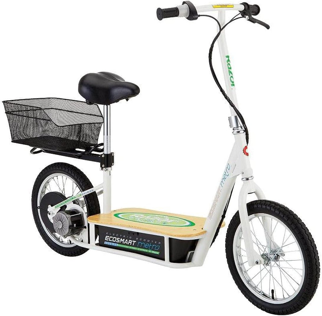 EcoSmart Metro Electric Scooter 500w Chain-Driven 36v White
