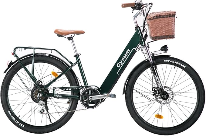 Cityrun 26in Electric City Bike Pedelec 80km Range