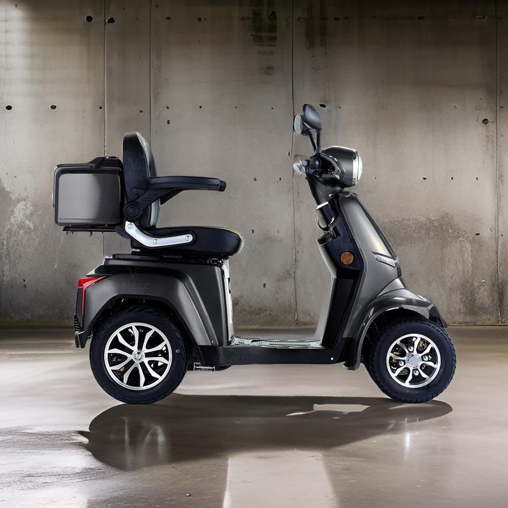Gravis 4-Wheel Senior Mobility Scooter Full Suspension LED