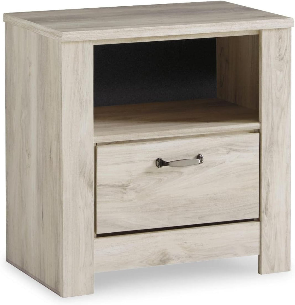 Farmhouse 7 Drawer Dresser and Nightstand Set Whitewash