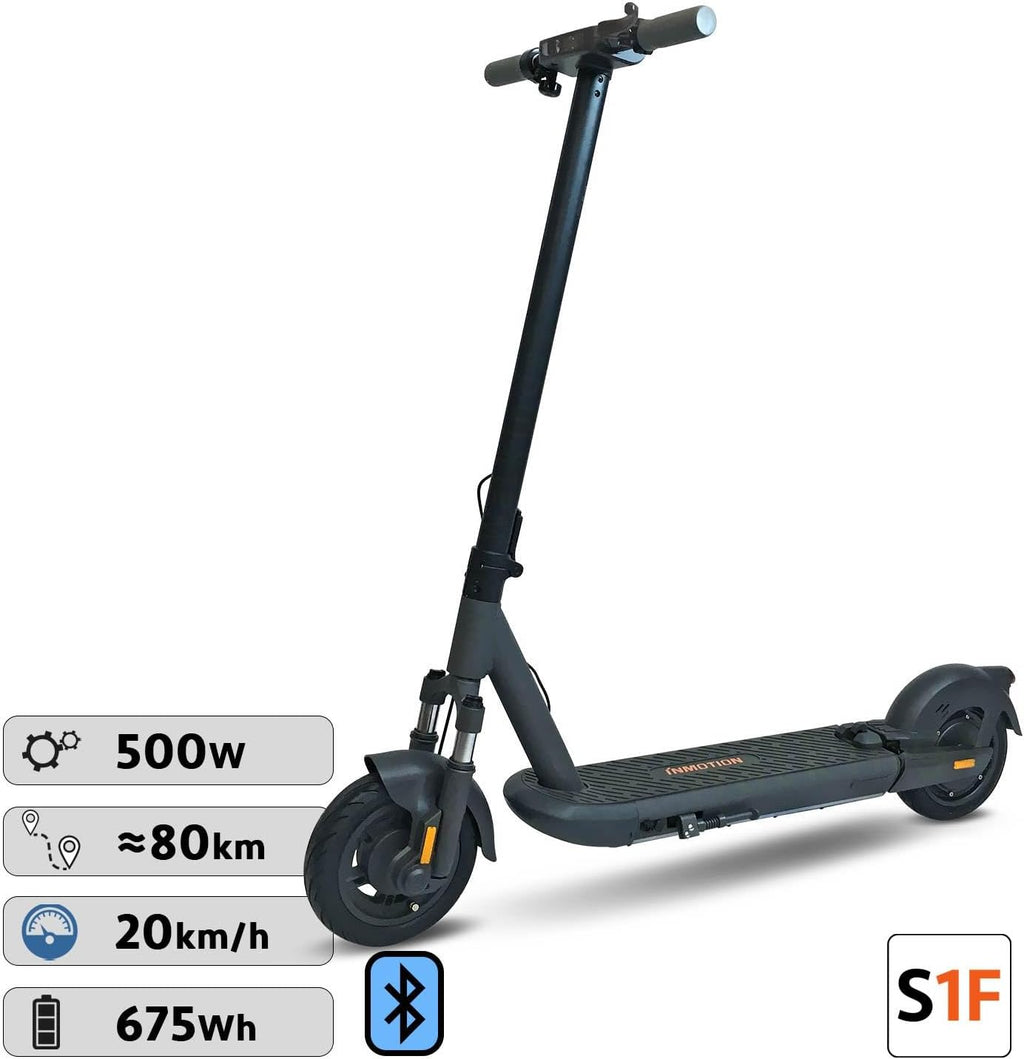 S1F Electric Scooter 500W Motor 80km Range Dual Suspension
