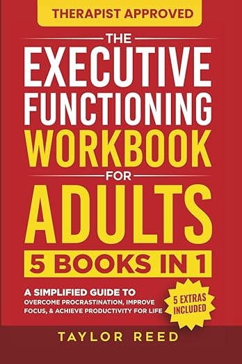 Executive Functioning Workbook for Adults 5-in-1 Overcome Procrastination