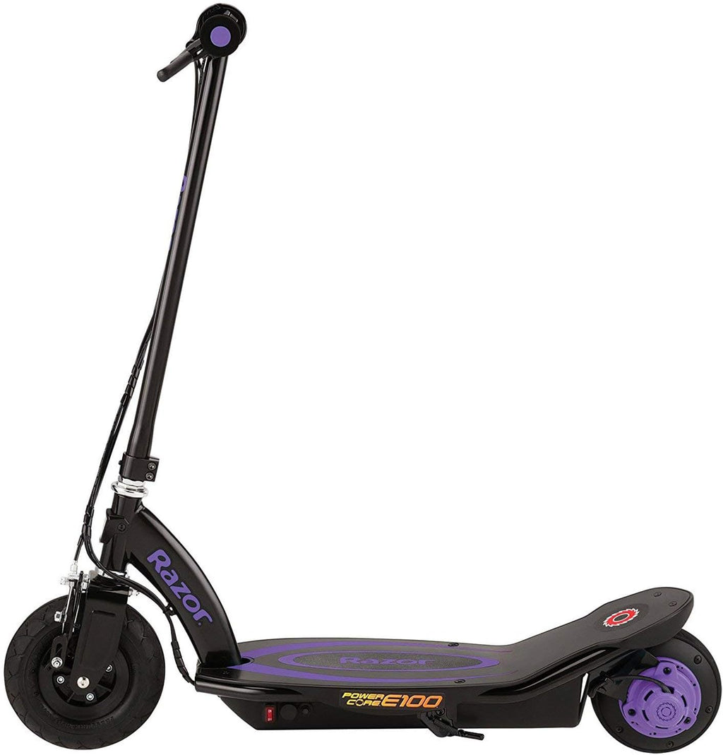 Power Core E100 Electric Scooter 100W Hub Motor Purple