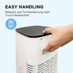 Silent Air Cooler Pro Tower Evaporative Air Cooler 5L White
