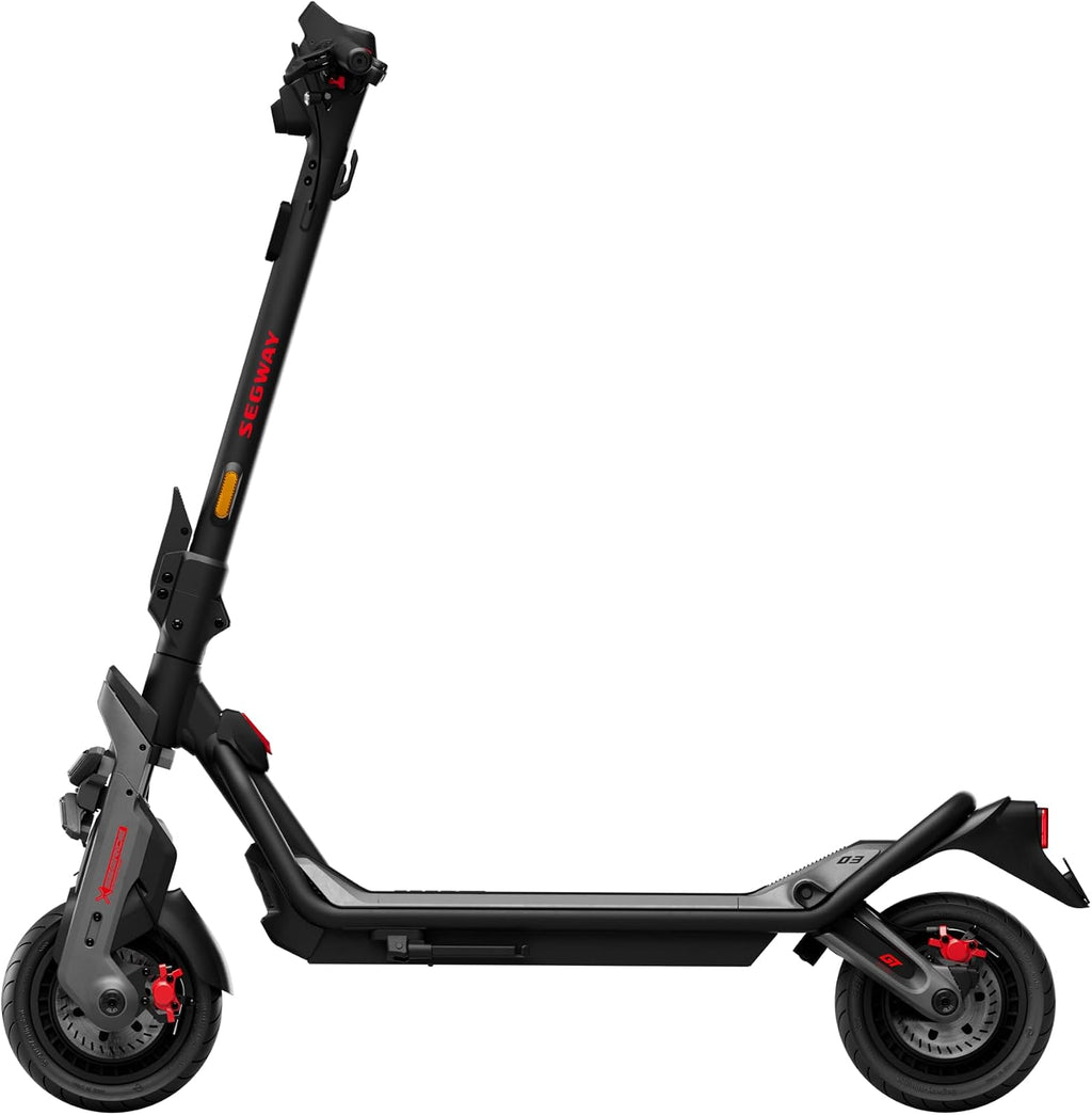 GT3 E Electric Scooter With Hydraulic Suspension 95km Range Black/White