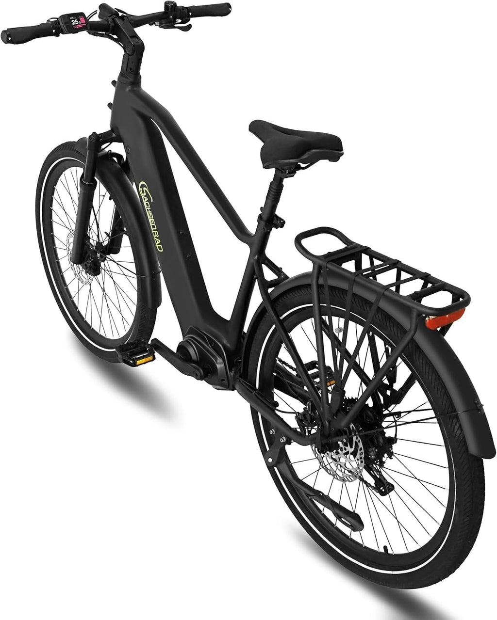 E-SUV Bike R6T Centro 27.5in Electric Bike 720Ah Battery 85Nm Torque Black