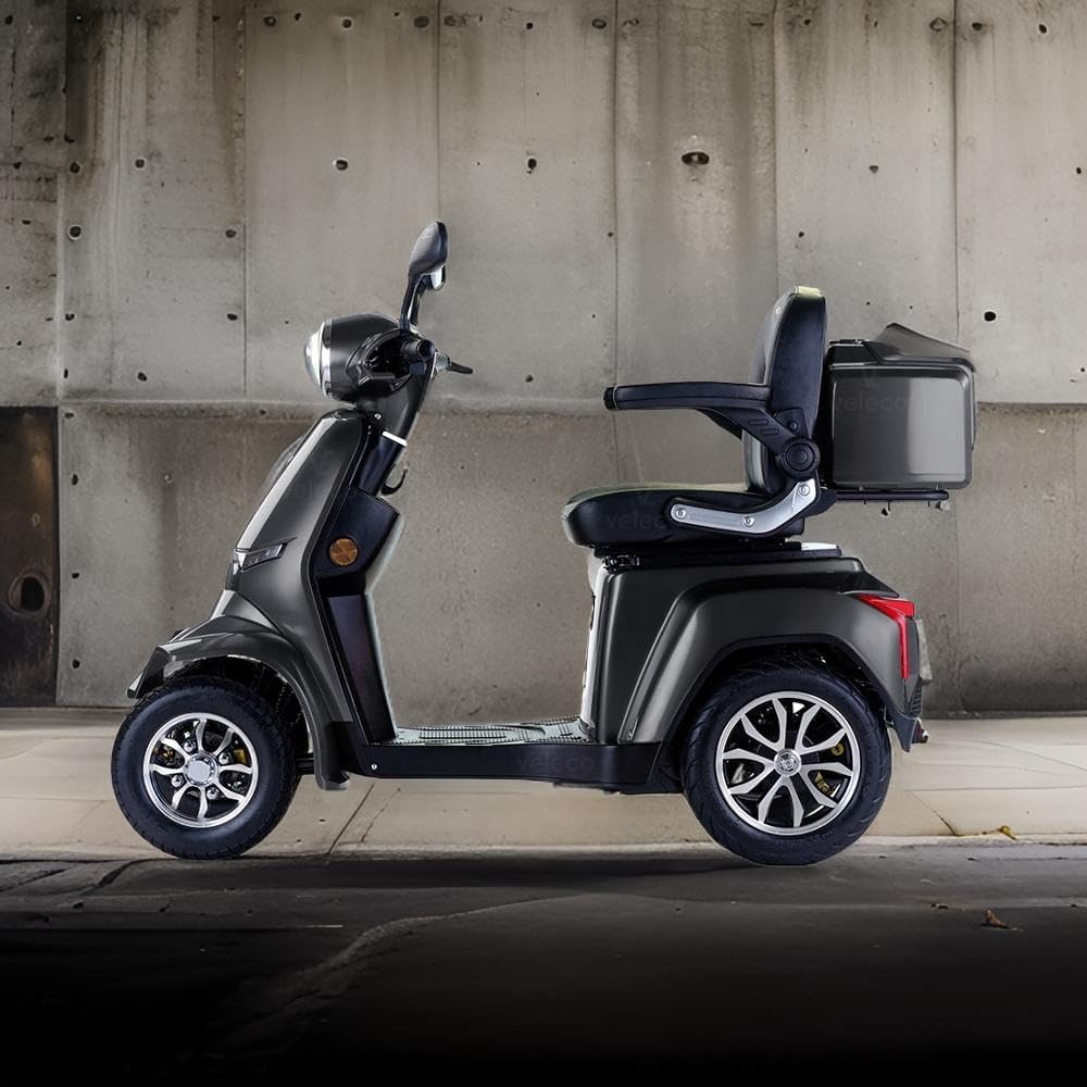Gravis 4-Wheel Senior Mobility Scooter Full Suspension LED