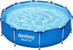 Steel Pro Frame Pool 10ft 4678L with Filter Pump