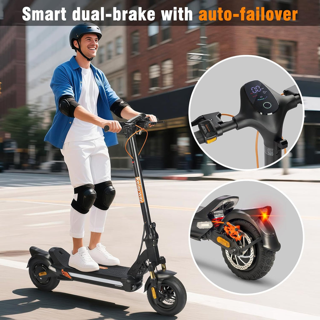 R8 Off-Road Electric Scooter 30 Mph Top Speed 50 Mile Range