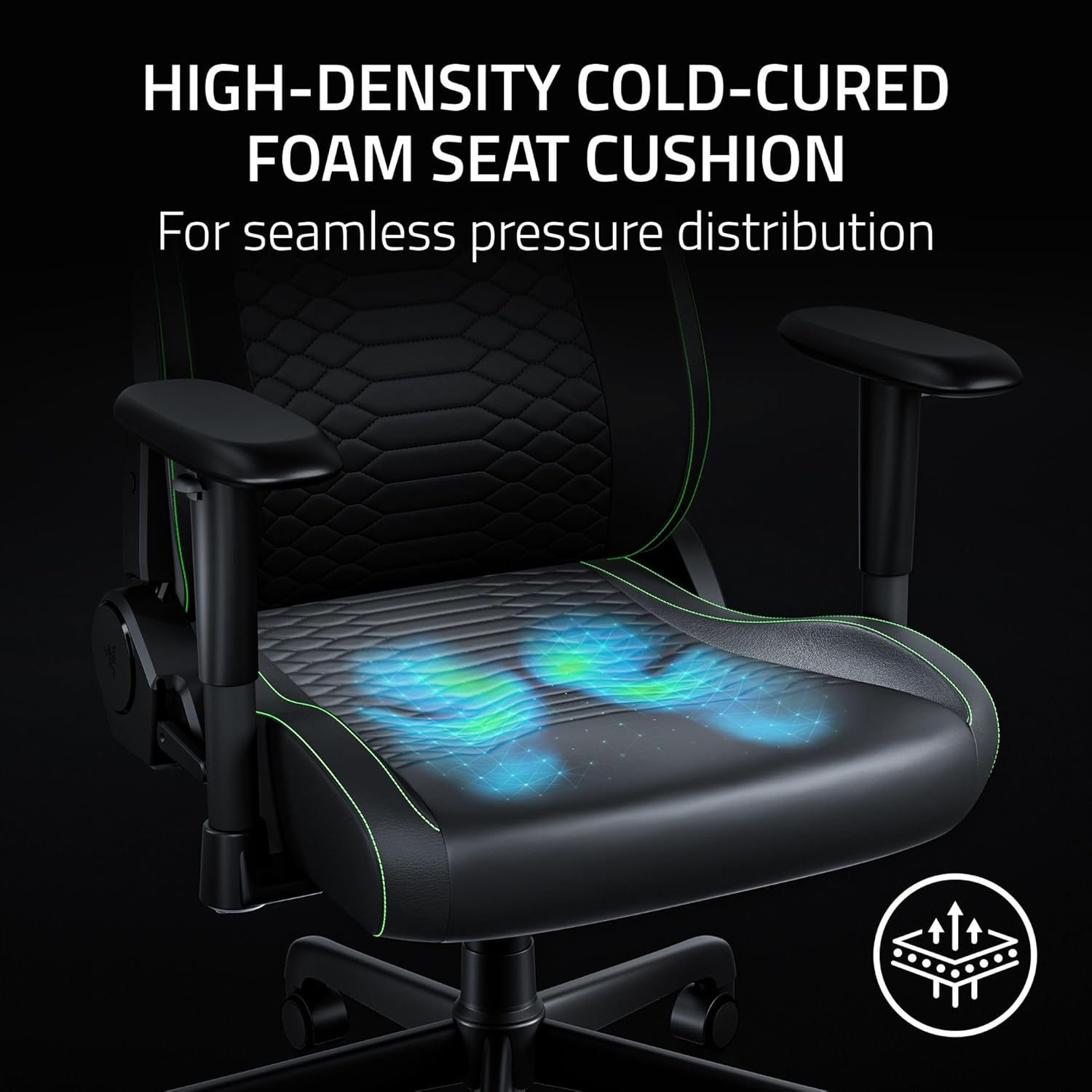 Iskur V2 X Ergonomic Gaming Chair With Cooltouch Gen-2 Epu Leather