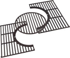 Universal Enamelled Cast Iron Grill Grate Set Black