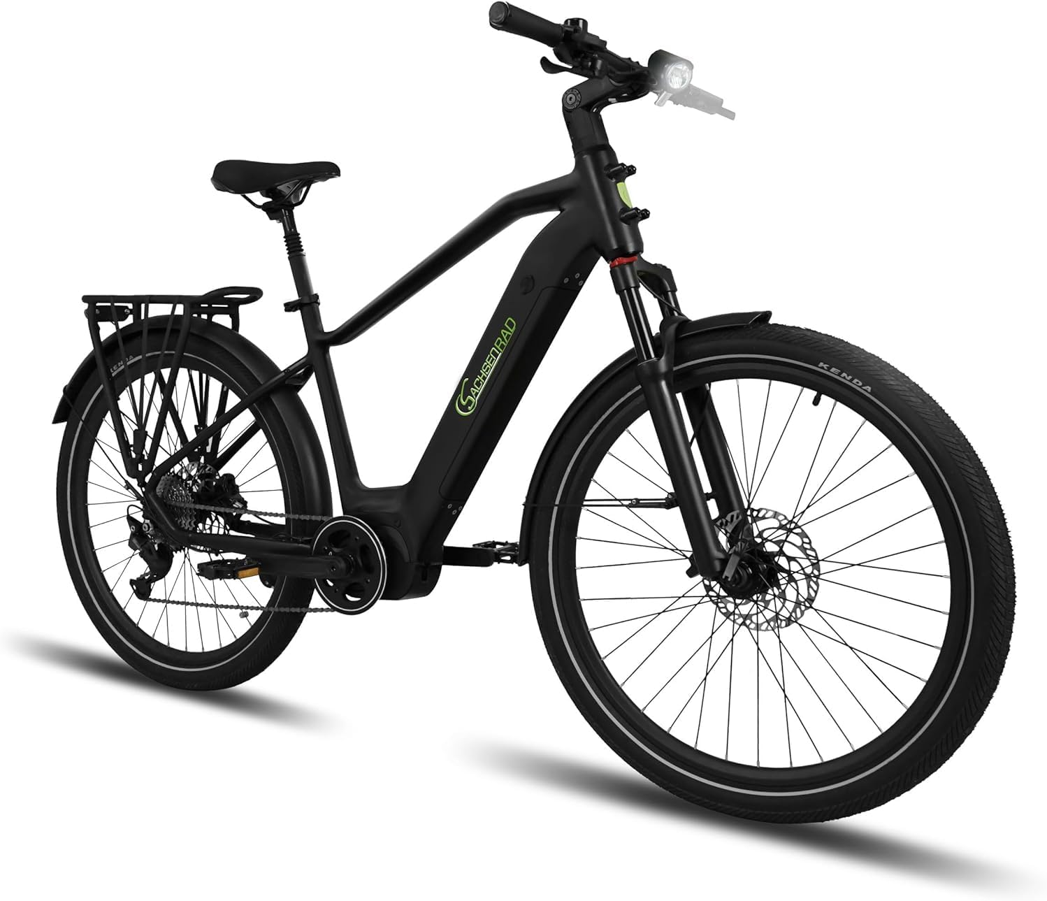E-SUV Bike R6T Centro 27.5in Electric Bike 720Ah Battery 85Nm Torque Black