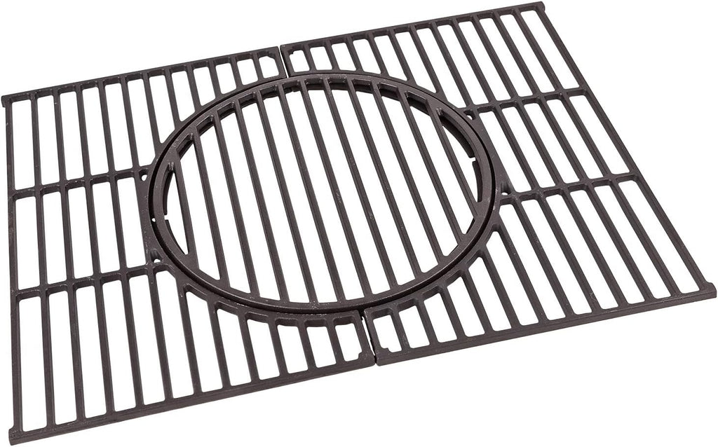 Universal Enamelled Cast Iron Grill Grate Set Black
