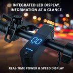 Adult Folding Electric Scooter 10.4Ah Battery Dual Suspension 35km Range