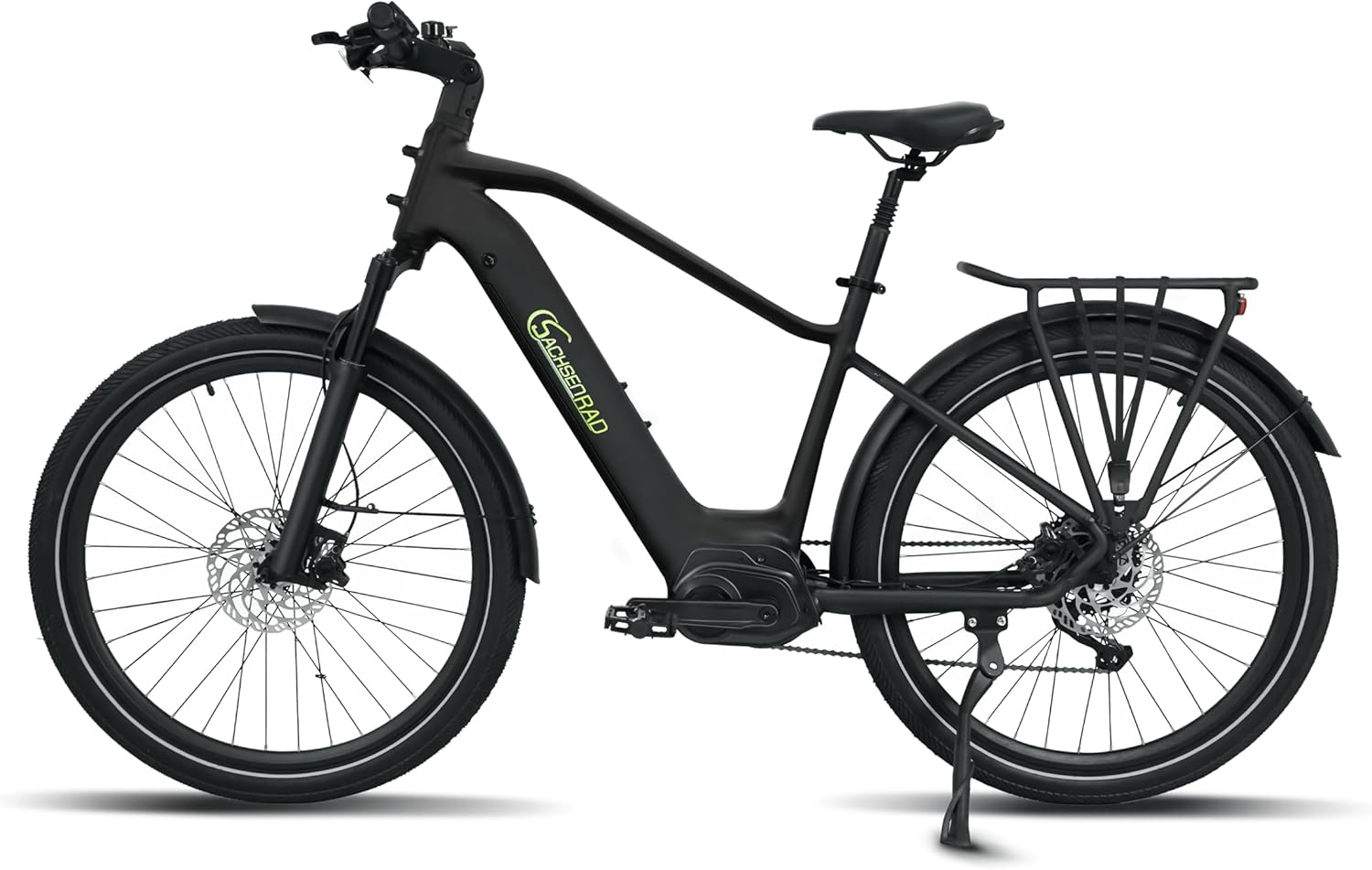 E-SUV Bike R6T Centro 27.5in Electric Bike 720Ah Battery 85Nm Torque Black