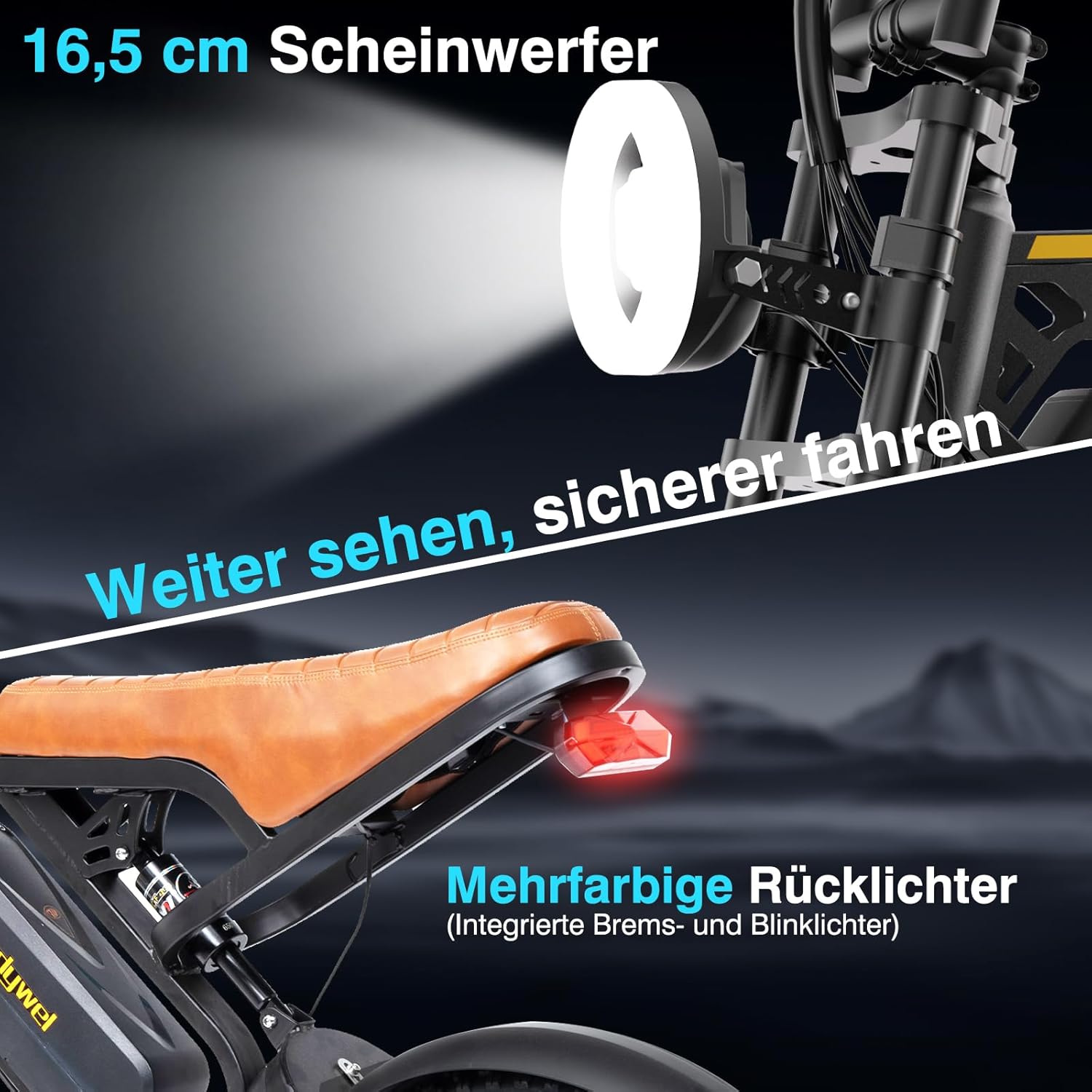 M16 16in All-Terrain Electric Fatbike with Full Suspension