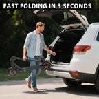 Adult Folding Electric Scooter 10.4Ah Battery Dual Suspension 35km Range