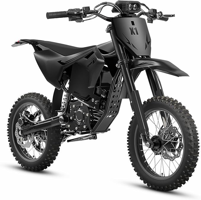 X1 Spark Electric Dirt Bike 4500W Peak Motor 60V 28.8Ah 50MPH