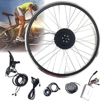 Electric Bicycle Conversion Kit Rear Wheel Wide Rim 36V 350W 26 Inch