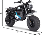 60v 1500w Electric Powered Mini Bike Lithium Black