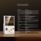 Pocket Classic Retro Handheld Game Console 3.92in OLED Touchscreen 128GB