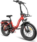 Folding Electric Bike 20in Fat Tire 48V 22.5Ah 7-Speed