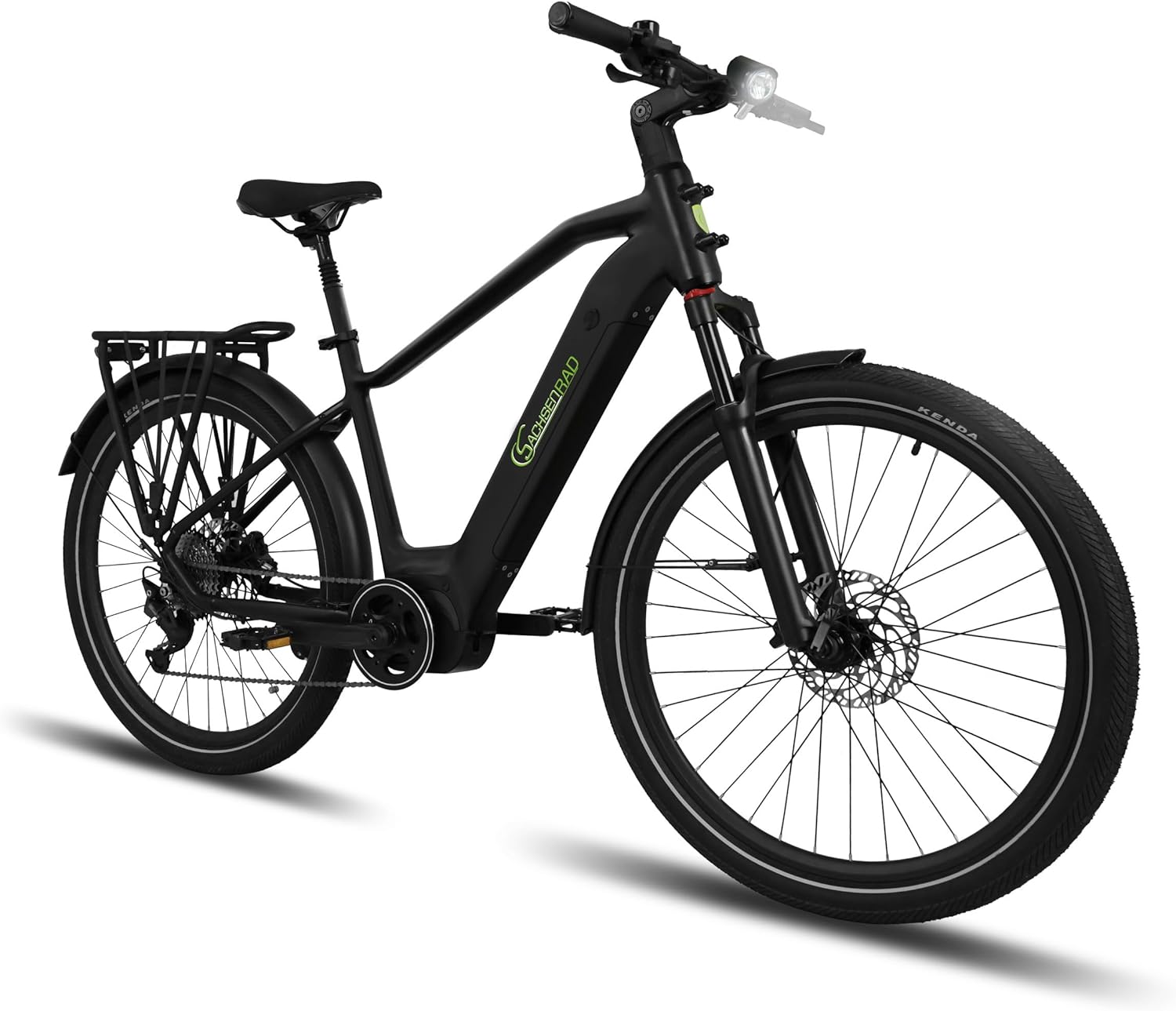 E-SUV Bike R6T Centro 27.5in Electric Bike 720Ah Battery 85Nm Torque Black