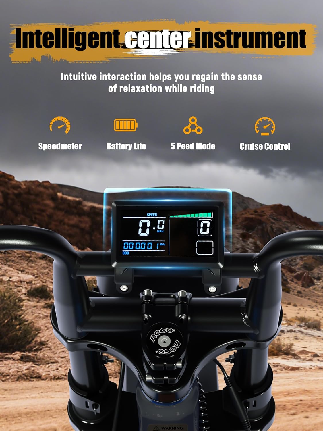 V200 Electric Dirt Bike 52V 20.8Ah Fat Tire 32MPH Dual Suspension