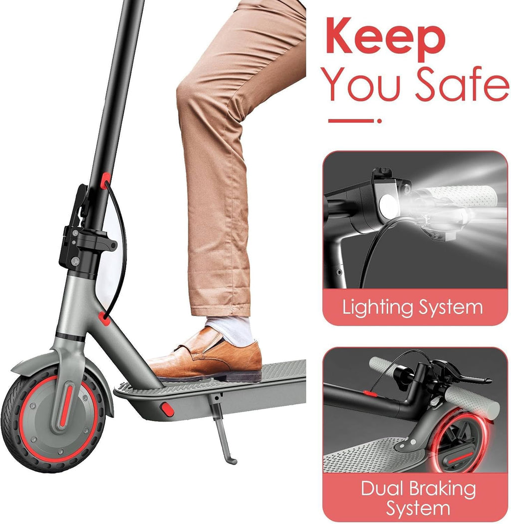 Electric Scooter 8.5in Honeycomb Tires 350W Folding Commuter