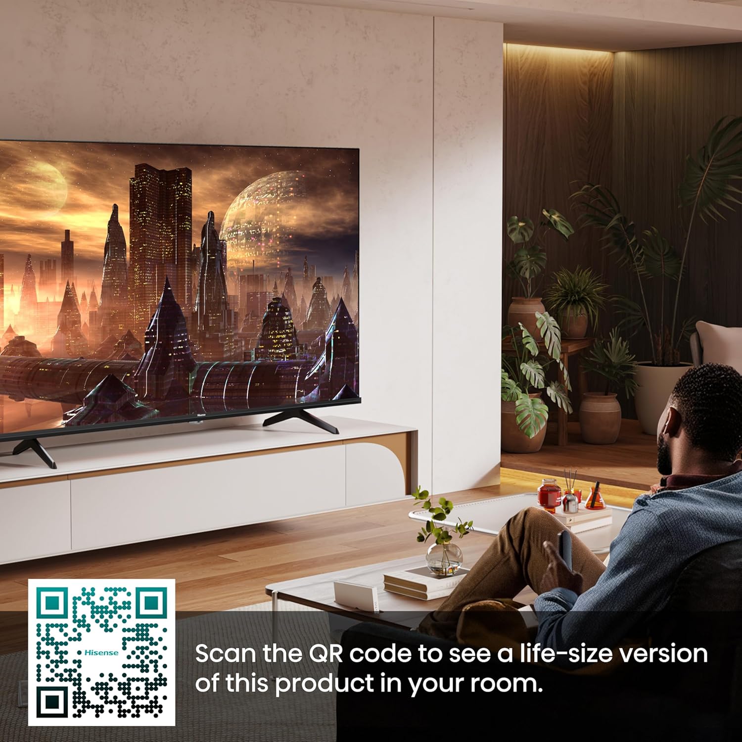 50 Inch 4K QLED Smart TV 2024 Model 50E77NQTUK