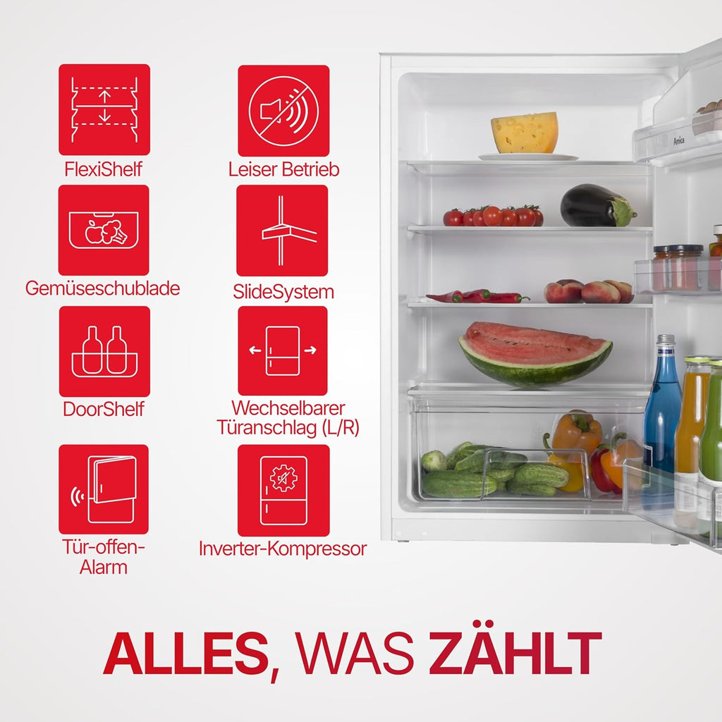 EVKS 16172-1 Built-In Refrigerator 34.6in Niche Inverter Compressor 4.8 cu ft White