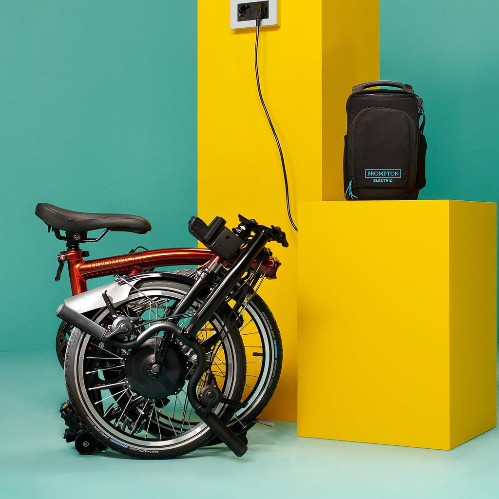 Electric C Line 4-Speed Folding E-Bike 45mi Range Flame Lacquer