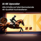 E7DS Series 4K QLED Smart TV 43in Dolby Vision IQ