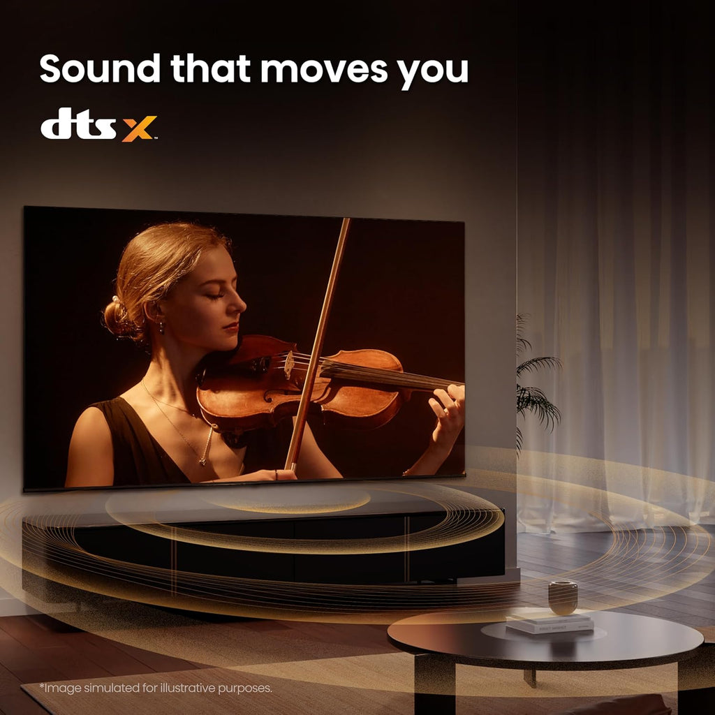 32-Inch QD4 Series Hi-QLED Smart VIDAA TV – DTS Virtual:X, Alexa