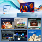 50 Inch 4K QLED Smart TV 2024 Model 50E77NQTUK