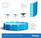 Steel Pro Frame Pool 10ft 4678L with Filter Pump