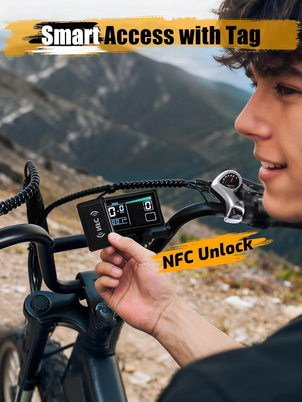 V200 Electric Dirt Bike 52V 20.8Ah Fat Tire 32MPH Dual Suspension