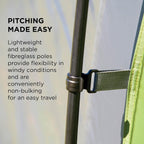 Coastline 3 Plus Tunnel Tent 3 Person Green/Grey