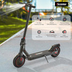 Adult Folding Electric Scooter 36V 5200mAh 8.5in Red