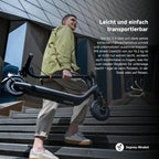E-Scooter With Road Approval 20 km/h Black