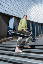 E2 Plus E II Electric Scooter 25km Range Black